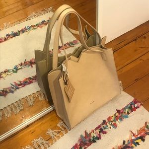 Pixie Mood Alicia Tote - Tan Vegan Leather